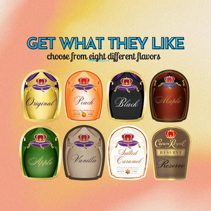 Personalized Crown Royal Labels - All Flavors - FunHouseDeco