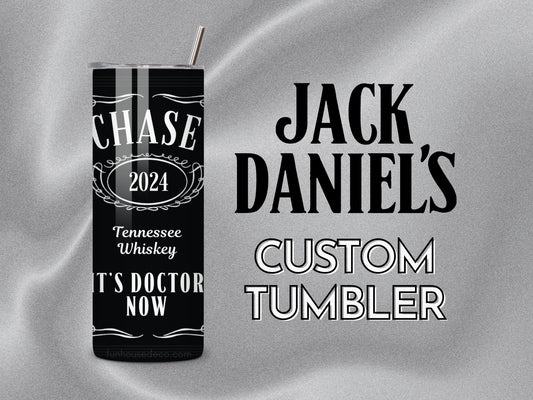 Personalized Jack Daniel's Tennessee Whiskey Tumbler - FunHouseDeco