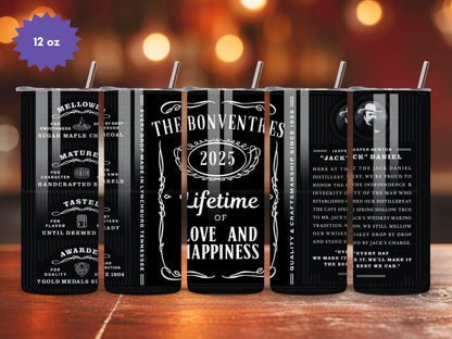 Personalized Jack Daniel's Tennessee Whiskey Tumbler - FunHouseDeco